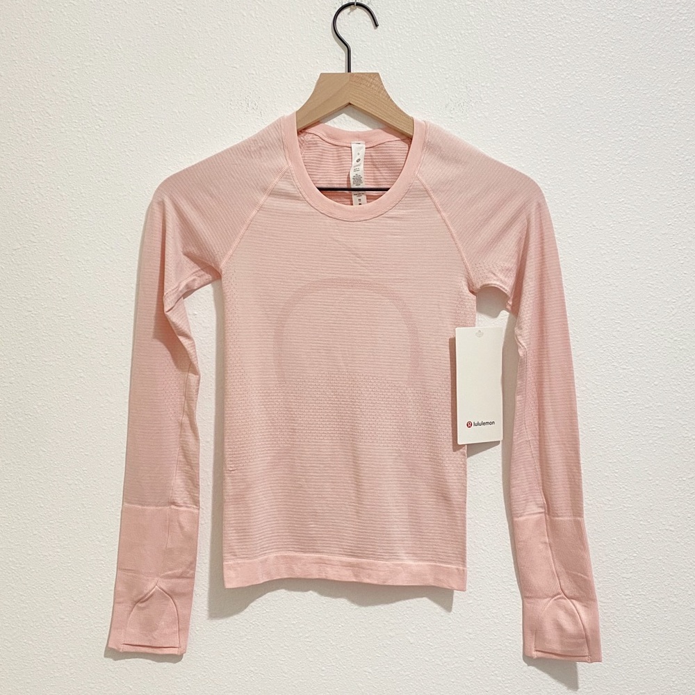 Lululemon Swiftly Tech Long Sleeve 2.0 Race Flush Pink